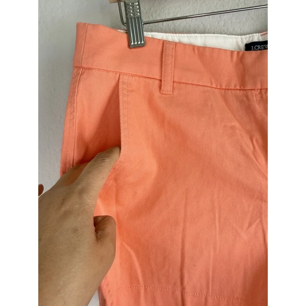 J.Crew Factory Women's Size 12 Classic Chino Orange 3.5